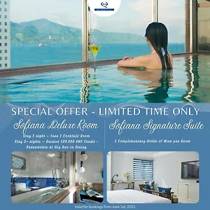 Отель Sofiana My Khe & Spa- Rooftop Pool Bar